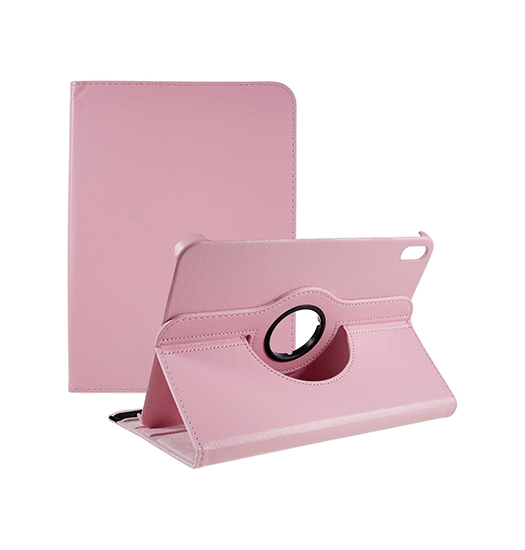 iPad Mini 6 - Roterende Vintage 360° Læder Cover - Pink
