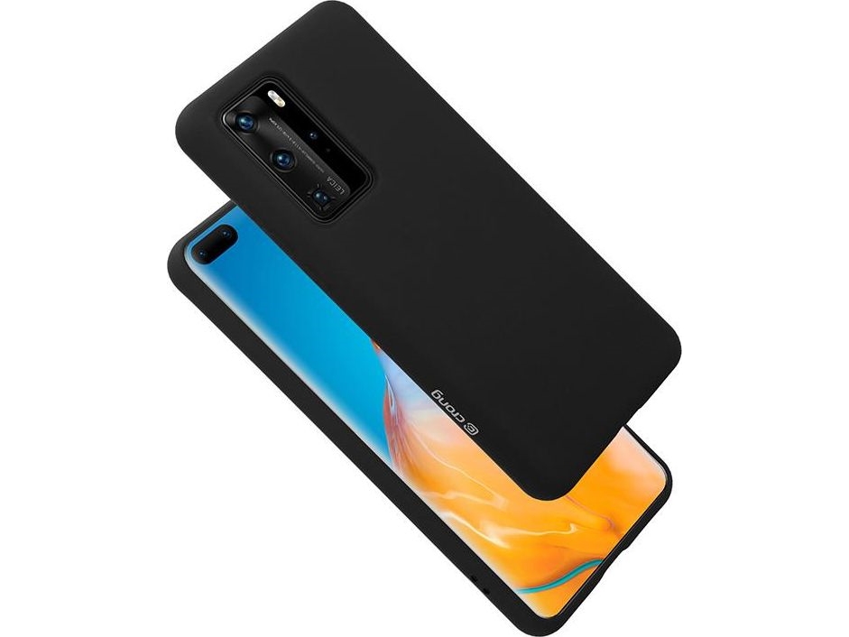 Crong Color Cover Etui Til Huawei P40 Pro  Czarny