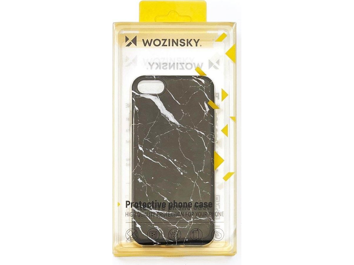 Wozinsky Wozinsky Marble Gel Case Cover Xiaomi   10t Pro     10t Hvid