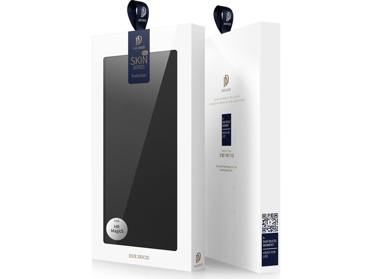 Dux Ducis Dux Ducis Skin Pro Etui Til Honor Magic5 Flip Cover Kort Tegnebog Stativ Sort
