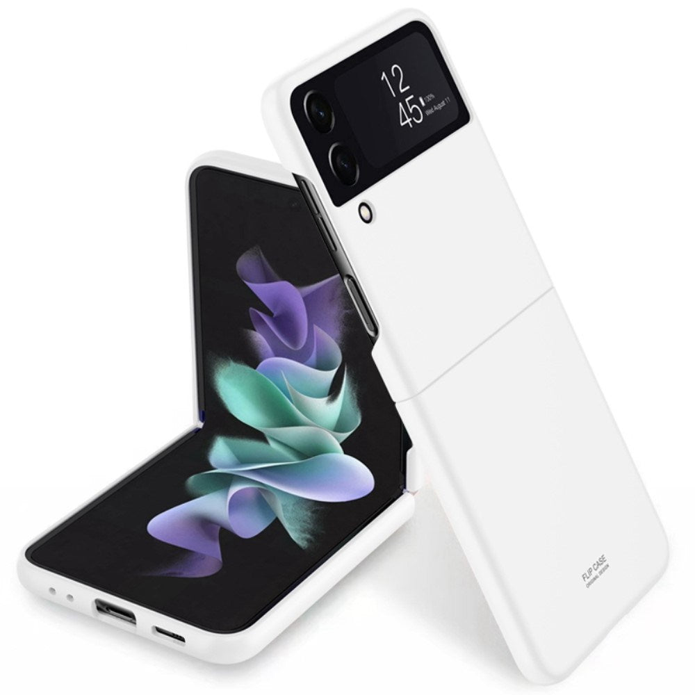 Eiderwood Samsung Galaxy   Flip4  5g  Hårdt Plastik Bagside Cover Hvid