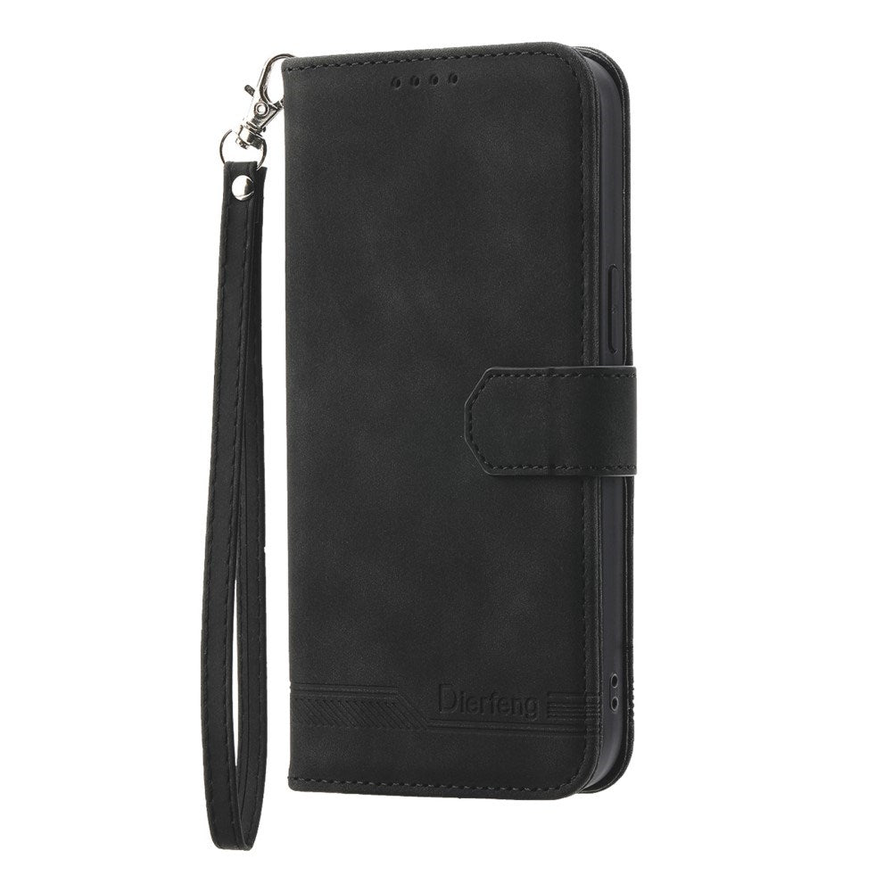 Eiderwood Xiaomi 12 Pro Kunstlæder Flip Cover    Pung   Strop Sort