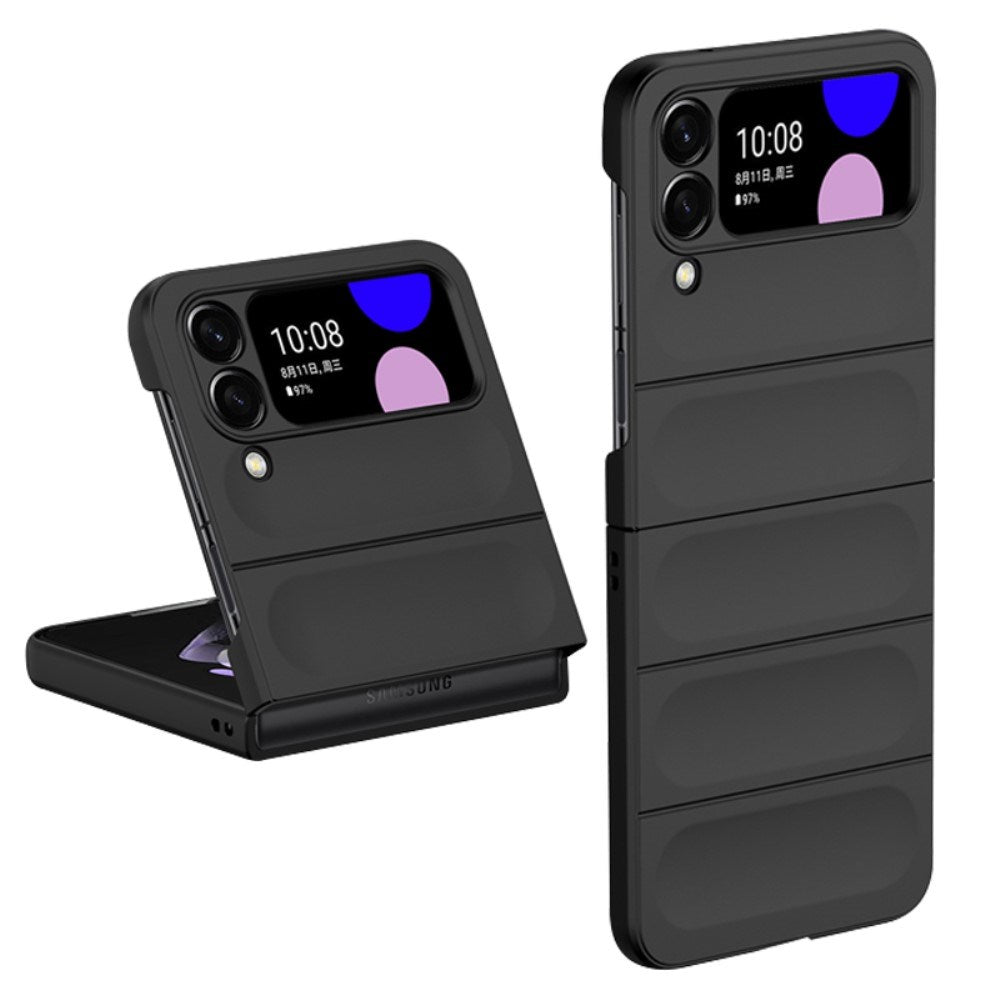 Eiderwood Samsung Galaxy   Flip3  5g  Hårdt Plast Bagside Cover    Grip Sort