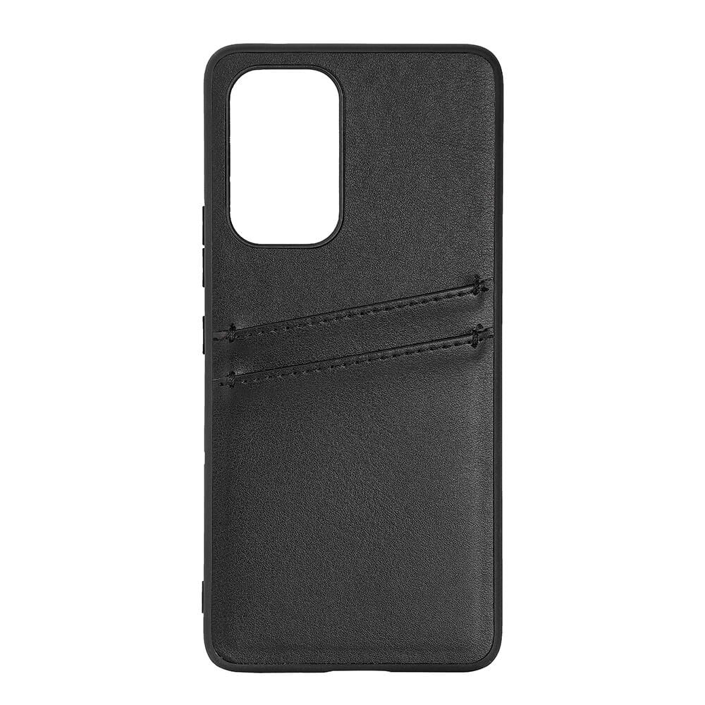 Buffalo Samsung Galaxy A53  5g  ægte Læder Bagside Cover    Kortlomme Sort