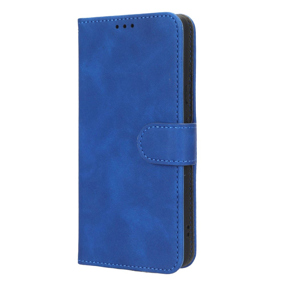 Google Pixel 7a Læder Flip Cover    Kortholdere Blå
