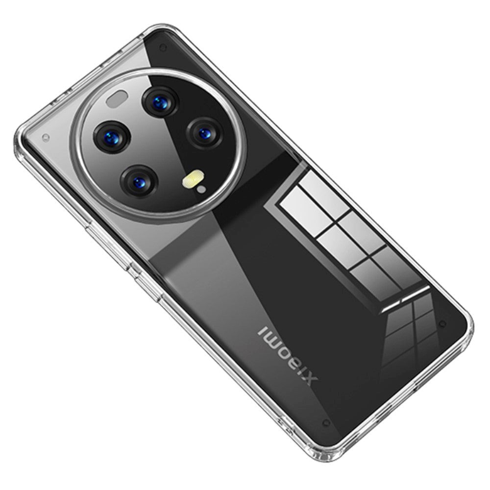 Xiaomi 13 Ultra Hybrid Plastik Bagside Cover Gennemsigtig