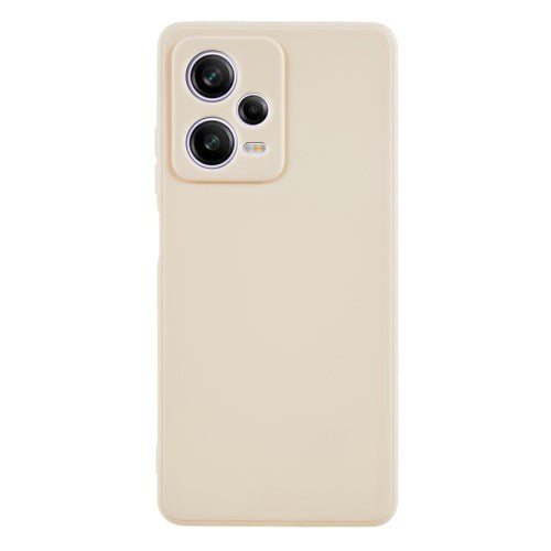 Xiaomi Redmi Note 12 Pro  5g  Fleksibelt Plastik Bagside Cover Beige