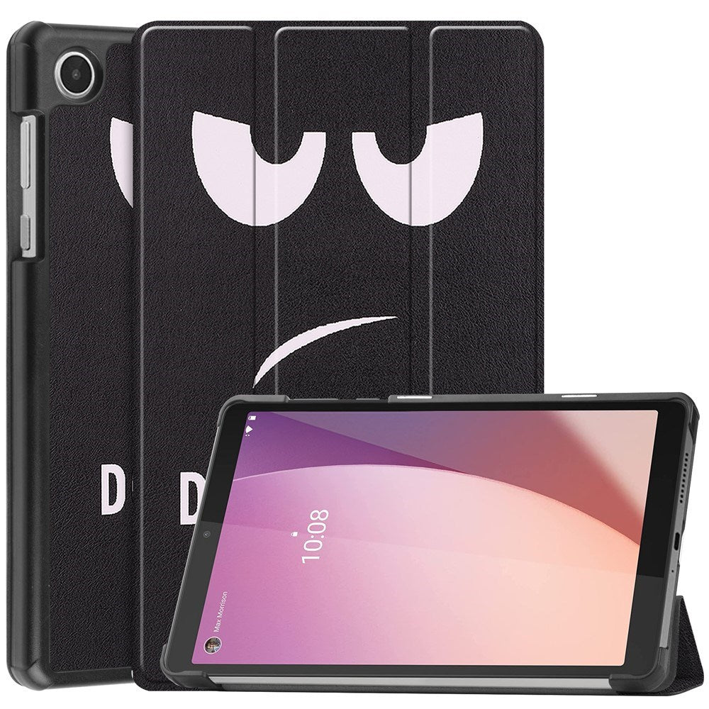 Lenovo Tab M8     Gen  Eiderwood Tri-fold Kunstlæder Flip Cover    Mønster Don 39   Touch