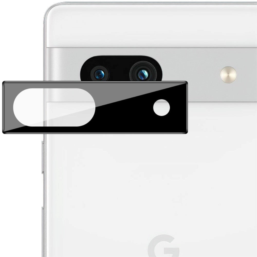 Google Pixel 7a Imak Hærdet Beskyttelsesglas Til Kameralinse Sort