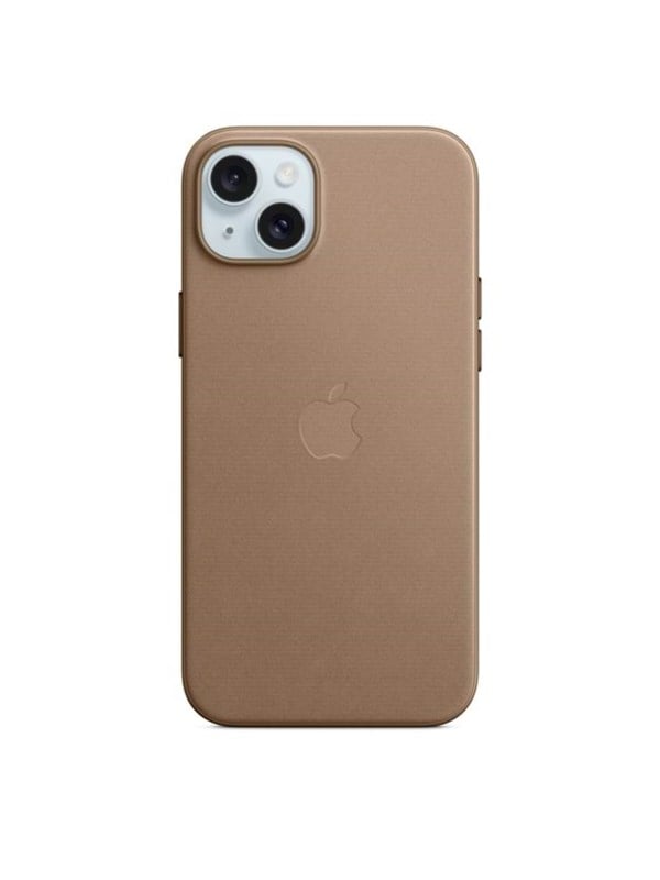 Apple iPhone 15 Plus Finewoven Cover med MagSafe - Taupe
