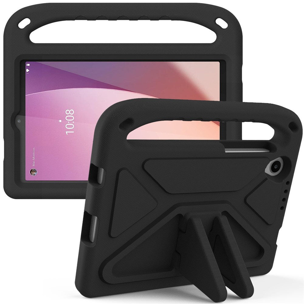 Lenovo Tab M8     Gen  Eiderwood Børne Cover    Håndtag   Ståfunktion Sort