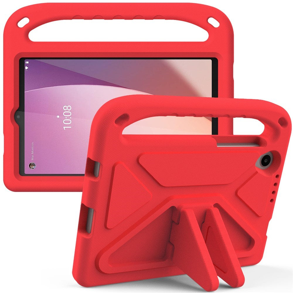 Lenovo Tab M8     Gen  Eiderwood Børne Cover    Håndtag   Ståfunktion Rød